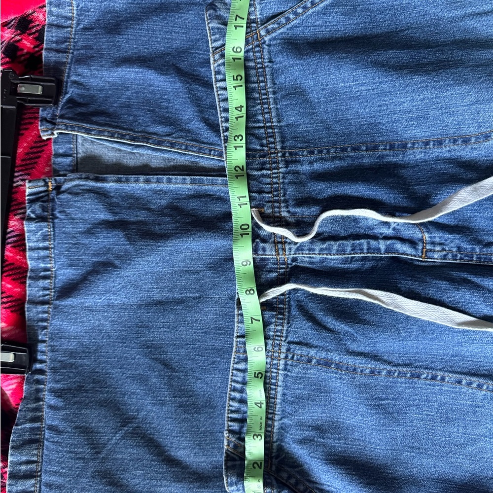 Vintage y2k Old Navy Blue Jeans Denim Skirt - Picture 7 of 7